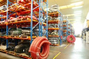 almacenamiento de mangueras industriales