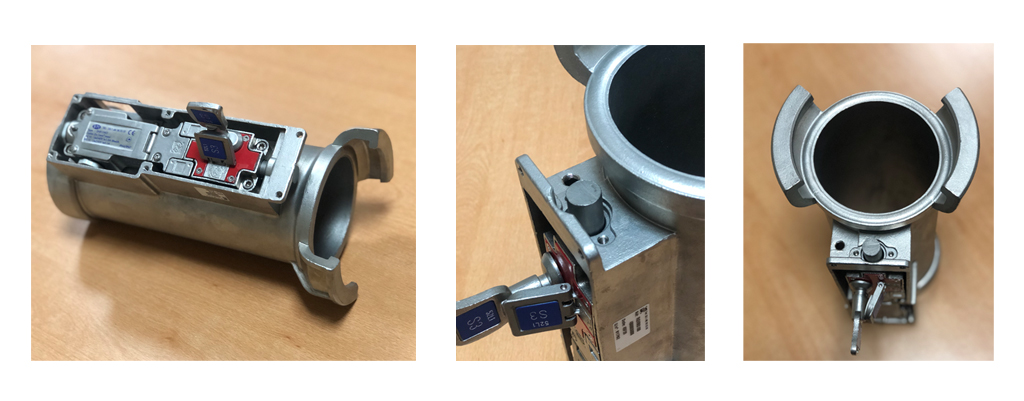 Sistema enclavamiento para evitar accidentes en silos